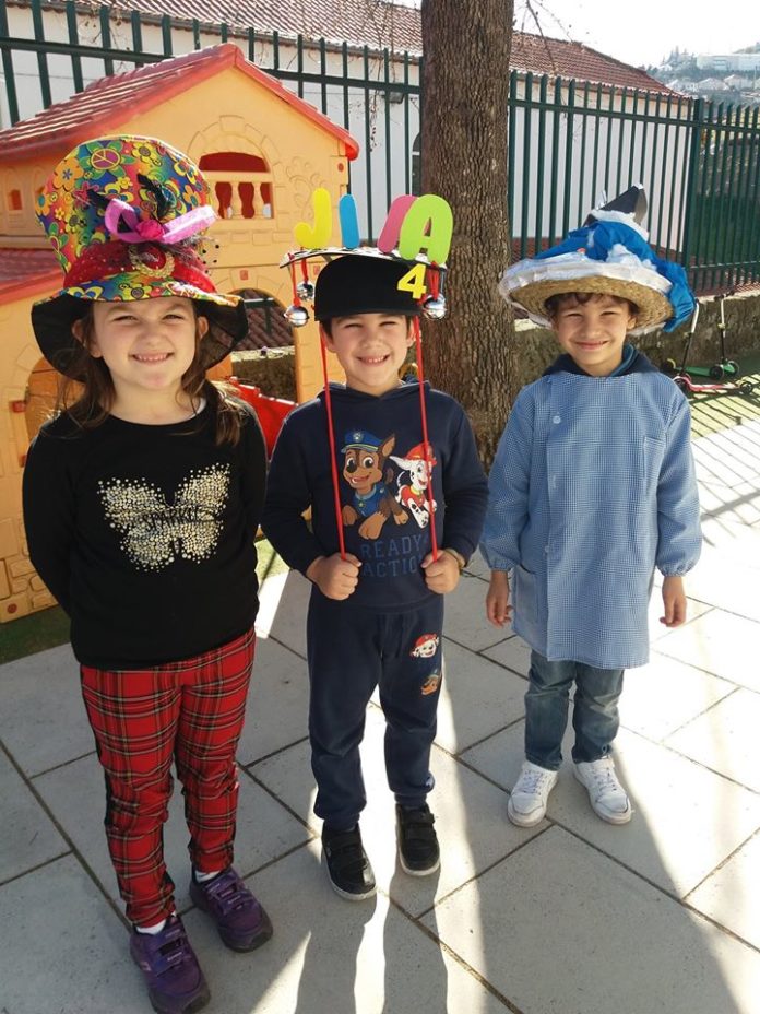 Dia do Chapéu Maluco no JIPA - Agrupamento de Escolas A Lã e a Neve