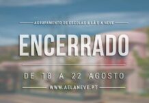 Encerrado de 18 a 22 agosto