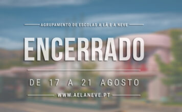 Encerrado de 17 a 21 de agosto